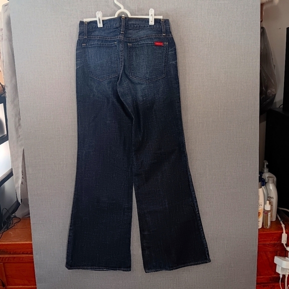 Guess Premium Y2K Low Rise Stretch Bootcut Jeans Womens 27 Blue Denim VTG Skater - Picture 4 of 8
